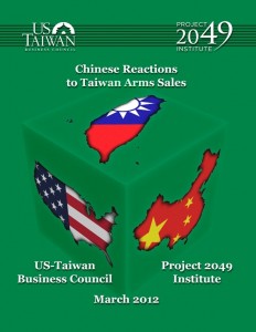 Report Cover: Chinese Reactions to Taiwan Arms Sales